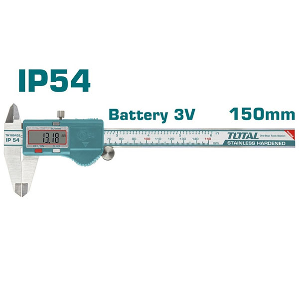 0-150mm Thước cặp điện tử IP54 Total TMT321506