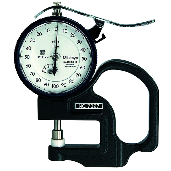 0-1mm Đồng hồ đo độ dày Mitutoyo 7327A