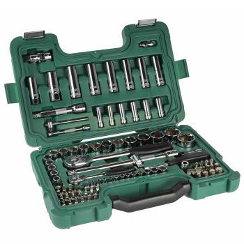 1/4" và 1/2" Bộ tuýp 86 chi tiết Sata 09013 7 1/4" và 1/2" Bộ tuýp 86 chi tiết Sata 09013 - Ảnh 7