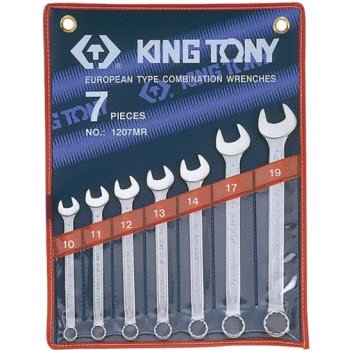 10-19mm bộ vòng miệng 7 cái hệ mét Kingtony 1207MR 3 10 19mm bo vong mieng 7 cai he met kingtony 1207mr 1