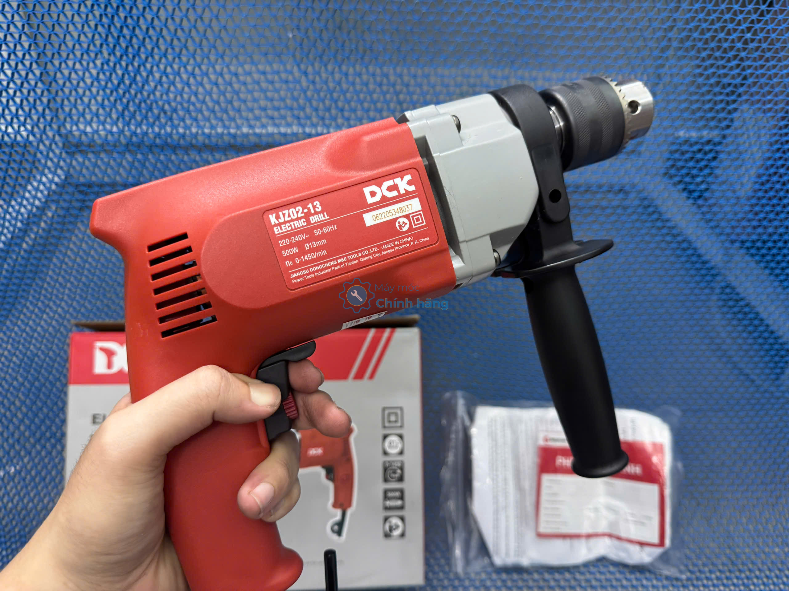 13mm Máy khoan 500W DCK KJZ02-13