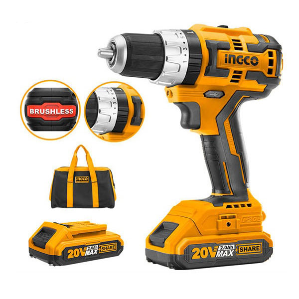 20V Máy khoan búa pin Ingco CIDLI20608