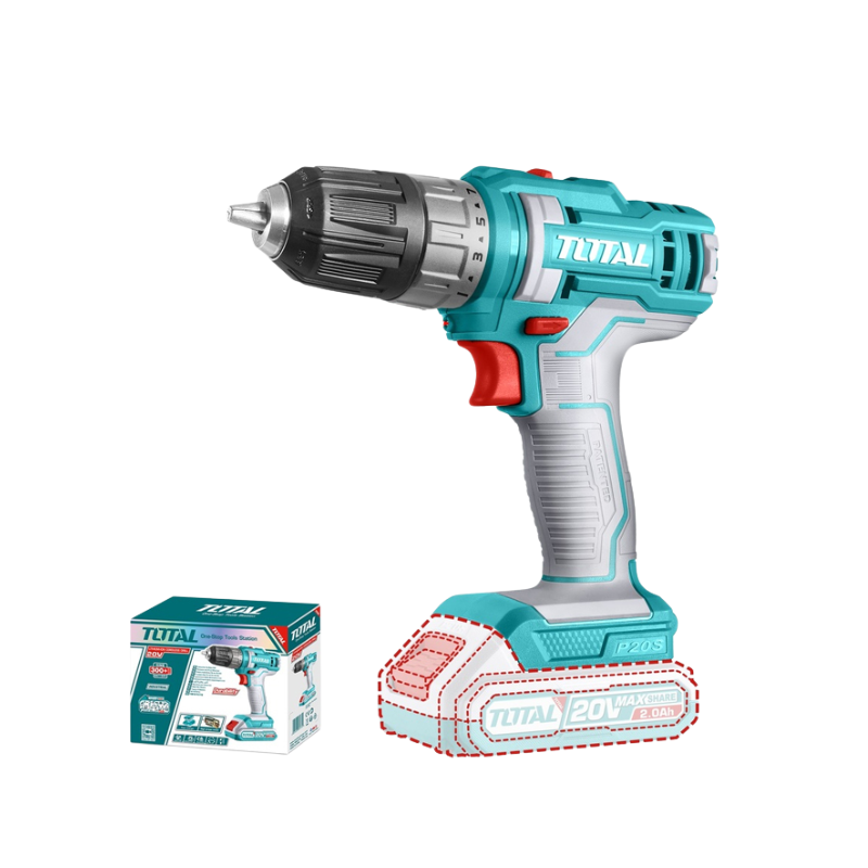 20V Máy khoan vặn vít dùng pin Total TDLI200515 ( Chưa Pin & Sạc )