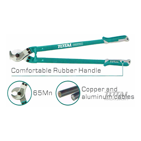 24" (600mm) Kìm cắt cáp điện Total THT115242 2 24 600mm kim cat cap dien total tht115242 1669691926