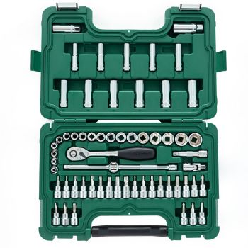 3/8" Bộ tuýp 58 chi tiết Sata 09004 6 3/8" Bộ tuýp 58 chi tiết Sata 09004 - Ảnh 6