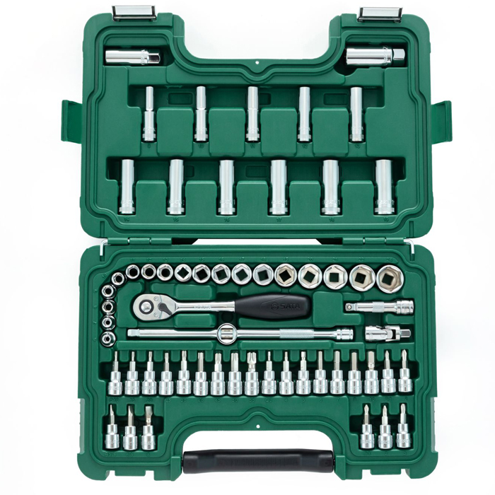 3/8" Bộ tuýp 58 chi tiết Sata 09004