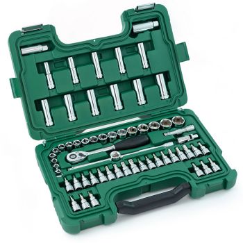 3/8" Bộ tuýp 58 chi tiết Sata 09004 5 3/8" Bộ tuýp 58 chi tiết Sata 09004 - Ảnh 5