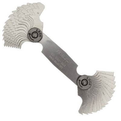 4-42TPI Dưỡng đo ren 30 lá Mitutoyo 188-101