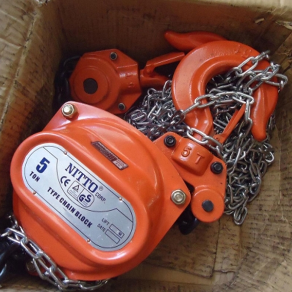 5 tấn Pa lăng xích kéo tay 10 mét Nitto 50VP5 2 5 tan pa lang xich keo tay 10 met nitto 50vp5 1667612660