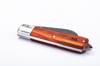 70mm Dao tuốt dây điện lưỡi cong cán gỗ SATA 03110 12 70mm Dao tuốt dây điện lưỡi cong cán gỗ SATA 03110 - Ảnh 12