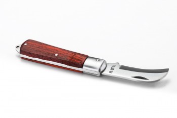 70mm Dao tuốt dây điện lưỡi cong cán gỗ SATA 03110 10 70mm Dao tuốt dây điện lưỡi cong cán gỗ SATA 03110 - Ảnh 10