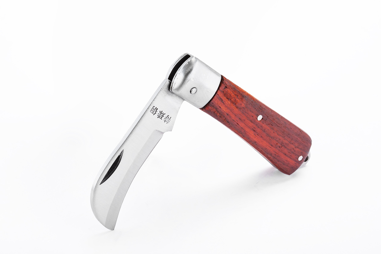 70mm Dao tuốt dây điện lưỡi cong cán gỗ SATA 03110 3 70mm Dao tuốt dây điện lưỡi cong cán gỗ SATA 03110 - Ảnh 3