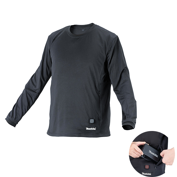 Áo làm ấm dùng pin 18V Makita DCX201A (XS-XL) 3 ao lam am dung pin 18v makita dcx201a xs xl 1692413447