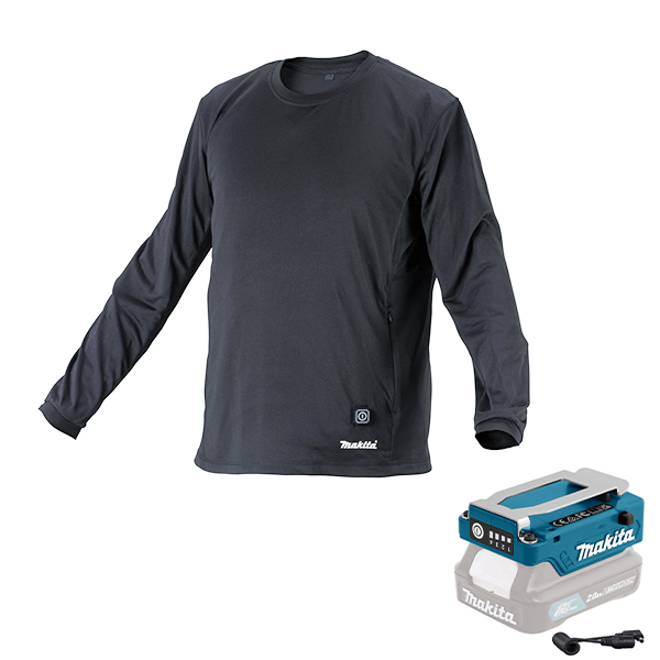 Áo làm ấm dùng pin 18V Makita DCX201B (XS-XL) 2 ao lam am dung pin 18v makita dcx201b xs xl 1692413748