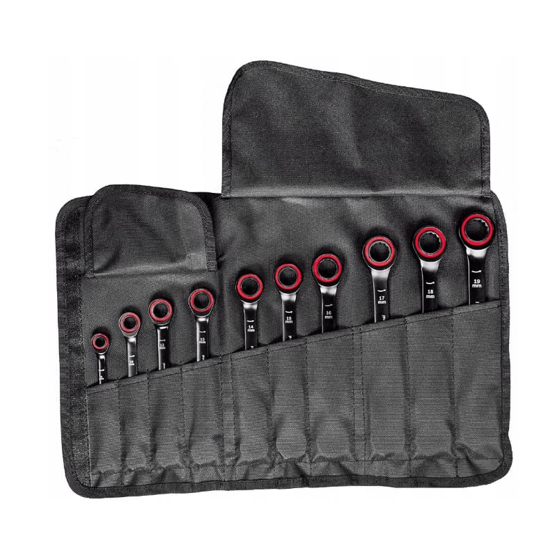 Bộ 10 món cờ lê vòng miệng tự động Bosch 1600A016BU (Thép Cr-mo) 3 Bộ 10 món cờ lê vòng miệng tự động Bosch 1600A016BU (Thép Cr-mo) - Ảnh 3