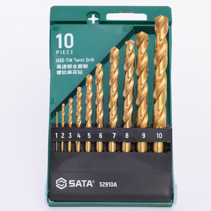 Bộ 10 mũi khoan sắt SATA 52910A 1-10mm 2 bo 10 mui khoan sat sata 52910a 1 10mm 1721353201