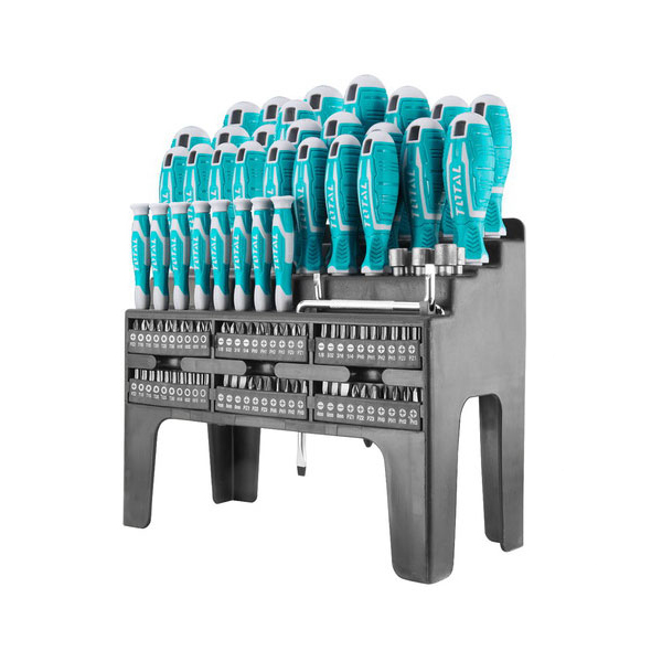 Bộ 100 tua vít Total THT2506100 3 bo 100 tua vit total tht2506100 1662023390