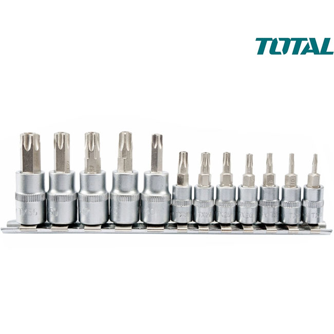 Bộ 12 đầu tuýp lục giác bông sao Total THT1438121 2 bo 12 dau tuyp luc giac bong sao total tht1438121 1718334864