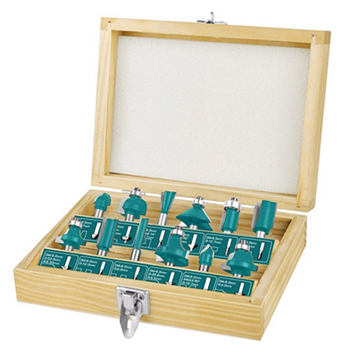 Bộ 12 mũi phay gỗ (6mm) Total TACSR0121