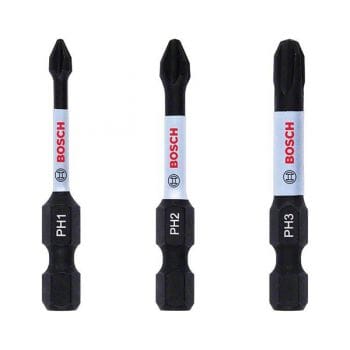 Bộ 3 mũi vít philips dài 50mm Bosch 2608522491 5 Bộ 3 mũi vít philips dài 50mm Bosch 2608522491 - Ảnh 5