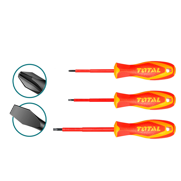 Bộ 3 tua vít cách điện Total THTIS036 3 bo 3 tua vit cach dien total thtis036 1662024644