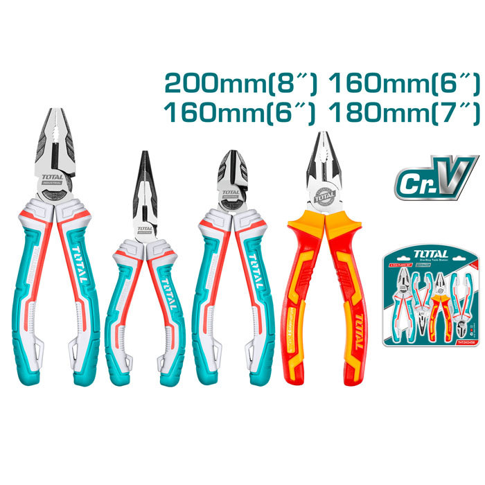 Bộ 4 kìm cắt cách điện Total THT2K0456 2 bo 4 kim cat cach dien total tht2k0456 1719366100