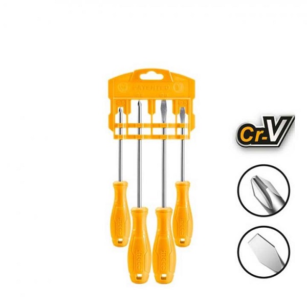 Bộ 4 tua vít Ingco HKSD0458 2 bo 4 tua vit ingco hksd0458 1612162341