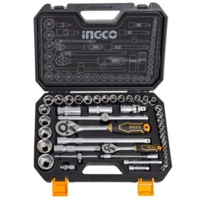 Bộ 44 đầu tuýp (1/4 inch + 1/2 inch) Ignco HKTS42441