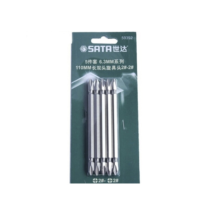 Bộ 5 mũi vặn vít 2 đầu SATA 59392 PH2x110mm 12 bo 5 mui van vit 2 dau sata 59392 ph2x110mm 1721358822