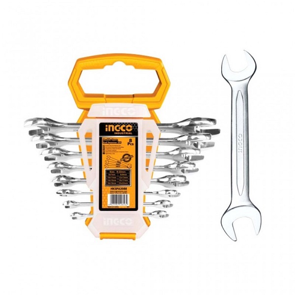 Bộ 8 cờ lê hai miệng (6-22mm) Ingco HKSPA2088