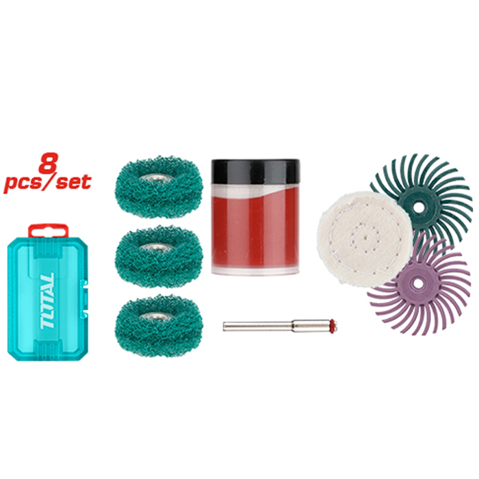 Bộ 8 linh kiện máy mài khuôn Total TAKMG5008