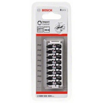 Bộ 8 mũi vít PH 2 ngắn 25mm Bosch 2608522324 4 Bộ 8 mũi vít PH 2 ngắn 25mm Bosch 2608522324 - Ảnh 4