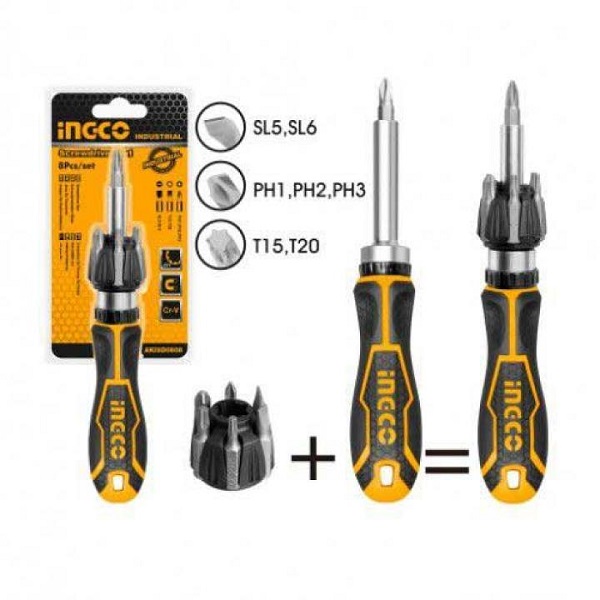 Bộ 8 tua vít Ingco AKISD0808