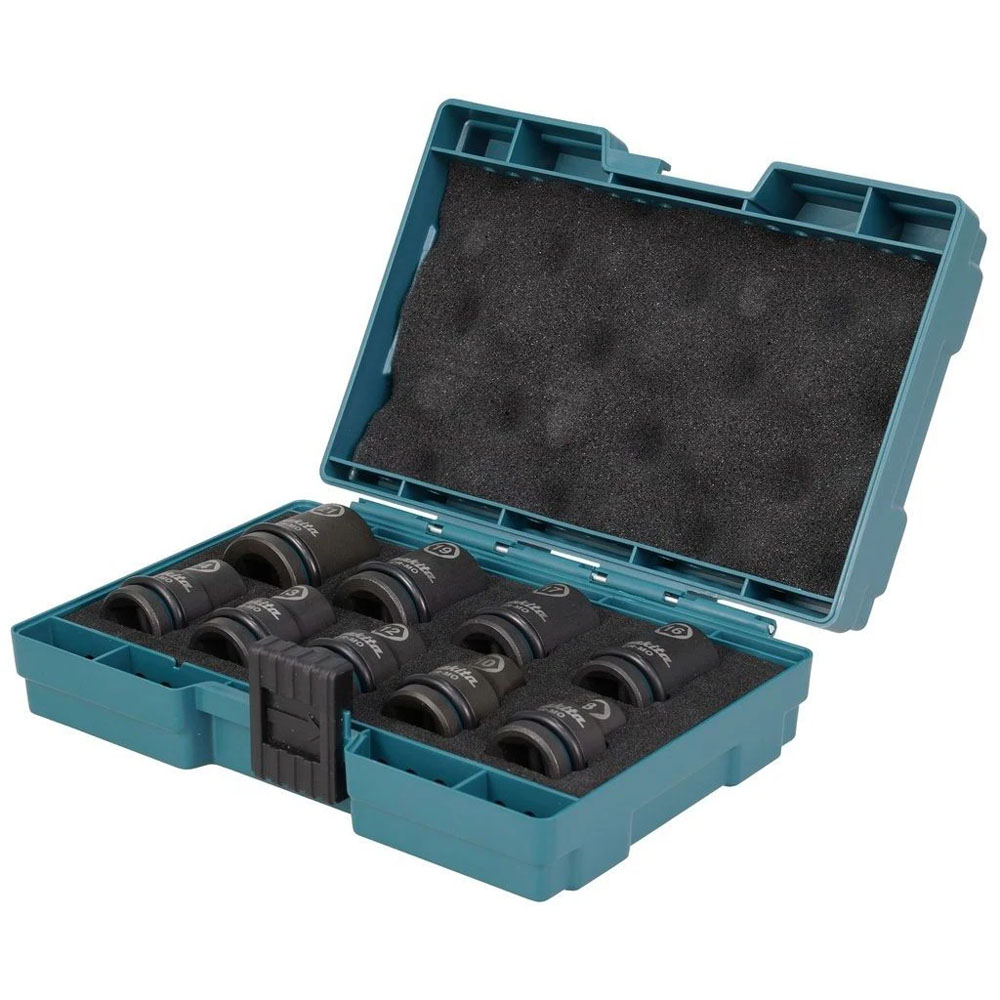 Bộ 9 đầu tuýp mở bu lông 1/2" Impact Black Makita E-16570 3 bo 9 dau tuyp mo bu long 1 2 impact black makita e 16570 1753261686