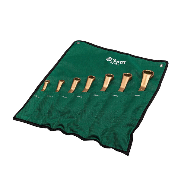 Bộ cờ lê 2 đầu vòng tay đòn chống cháy nổ bằng đồng 303mm 7 chi tiết SATA 31305 2 bo co le 2 dau vong tay don chong chay no bang dong 303mm 7 chi tiet sata 31305 1758757611