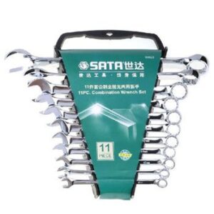 Bộ cờ lê vòng miệng 11chi tiết Sata 09022