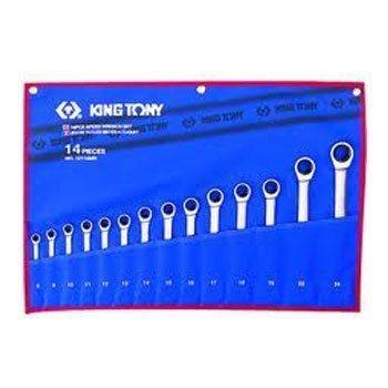 Bộ cờ lê vòng miệng 14 cái hệ mét Kingtony 12114MR 8-24mm 3 bo co le vong mieng 14 cai he met kingtony 12114mr 8 24mm