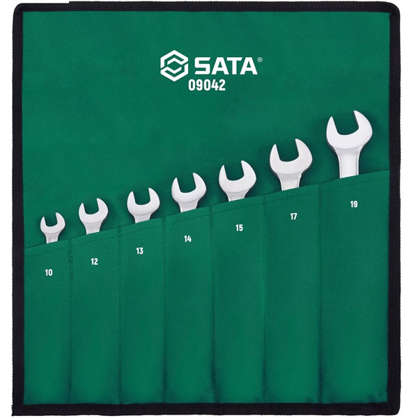 Bộ cờ lê vòng miệng tự động lắc léo 7chi tiết Sata 09042 2 bo co le vong mieng tu dong lac leo 7chi tiet sata 09042 1716781082