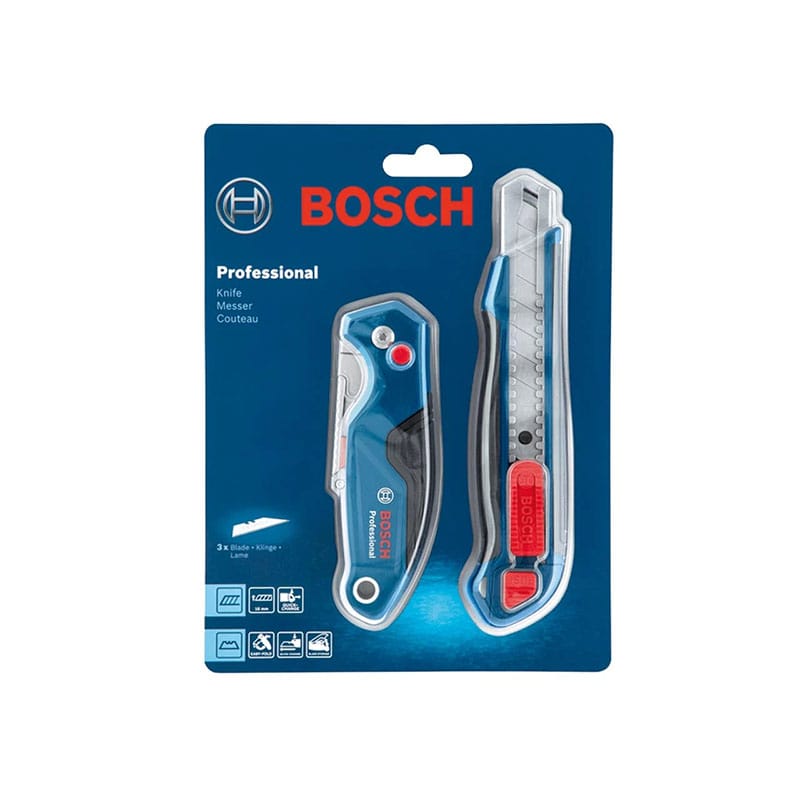 Bộ dao rọc giấy và cáp 2 món Bosch 1600A016BM