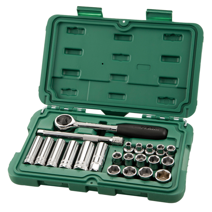 Bộ đầu tuýp 21 chi tiết SATA 09524