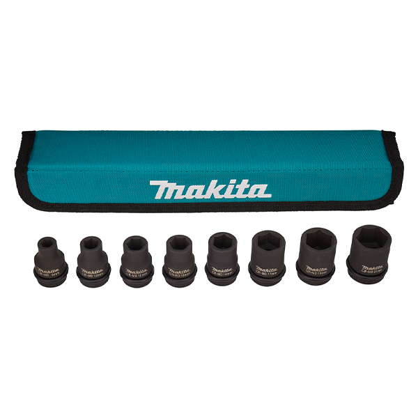 Bộ đầu tuýp vuông 1/2" Makita E-02989 2 Bộ đầu tuýp vuông 1/2" Makita E-02989 - Ảnh 2