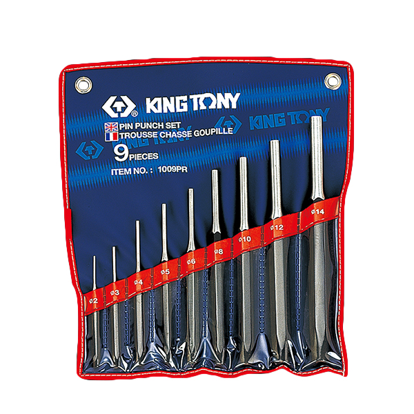 Bộ đột lỗ 9 cái từ 2mm-14mm Kingtony 1009PR 2 bo dot lo 9 cai tu 2mm 14mm kingtony 1009pr 1670992271