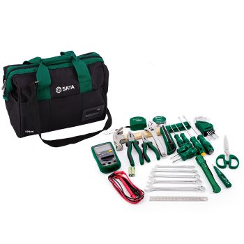 Bộ dụng cụ bảo trì cho thợ điện 32 chi tiết SATA 09556 5 Bộ dụng cụ bảo trì cho thợ điện 32 chi tiết SATA 09556 - Ảnh 5