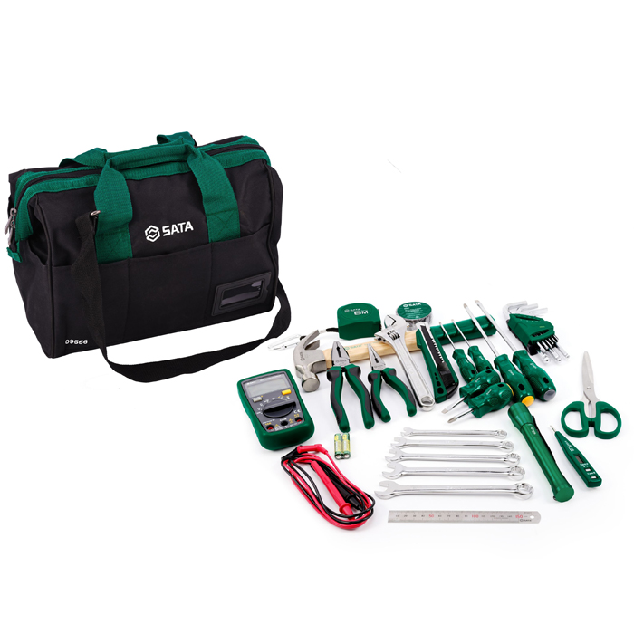 Bộ dụng cụ bảo trì cho thợ điện 32 chi tiết SATA 09556 4 Bộ dụng cụ bảo trì cho thợ điện 32 chi tiết SATA 09556 - Ảnh 4