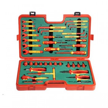 Bộ dụng cụ cách điện 1000V 39 chi tiết Sata 09933 8 Bộ dụng cụ cách điện 1000V 39 chi tiết Sata 09933 - Ảnh 8