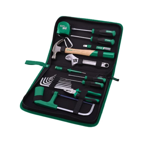 Bộ dụng cụ sửa chữa cơ bản 19 chi tiết SATA 04110