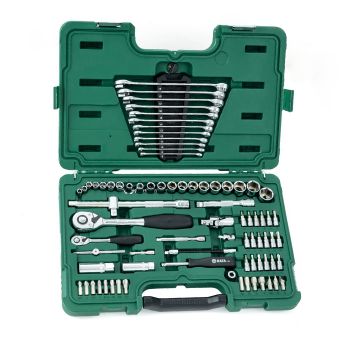 Bộ dụng cụ sửa chữa cơ khí ô tô 80 chi tiết Sata 09518 5 Bộ dụng cụ sửa chữa cơ khí ô tô 80 chi tiết Sata 09518 - Ảnh 5