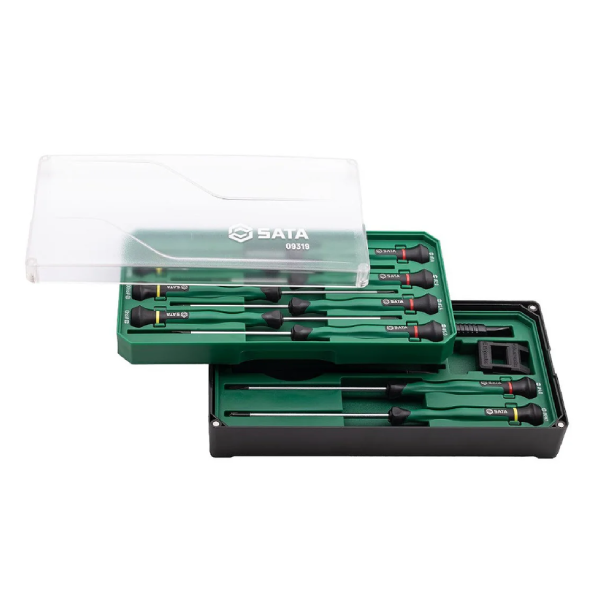 Bộ dụng cụ sửa chữa điện tử 13 chi tiết SATA 09320