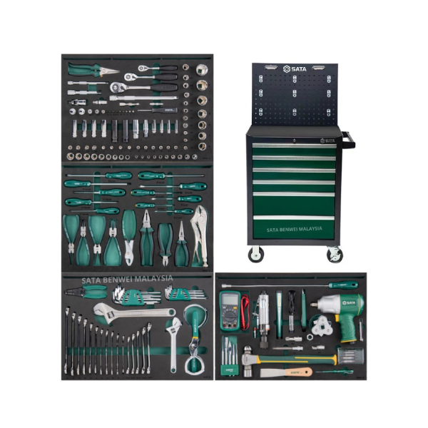 Bộ dụng cụ sửa chữa ô tô 1 bộ 188 cái SATA 09946