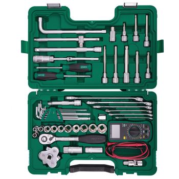 Bộ dụng cụ sửa chữa ô tô 48 chi tiết SATA 09508 7 Bộ dụng cụ sửa chữa ô tô 48 chi tiết SATA 09508 - Ảnh 7